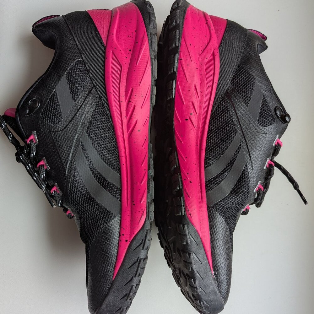 Reebok Women's Athletic Casual Running Walking Shoe 10AR30127W-BNP Black/Pink 10 - Picture 2 of 10